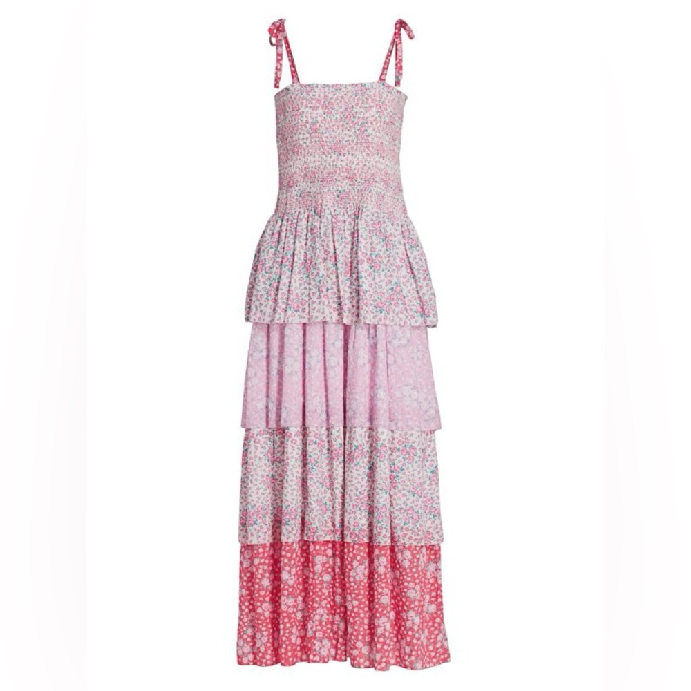 LOVESHACKFANCY
Caressa Tiered Ruffle Maxi Dress